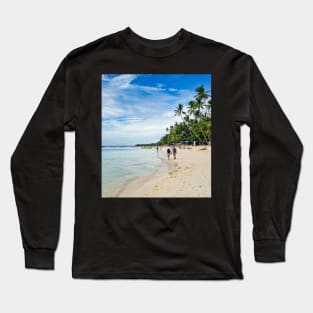 Alona Beach, Panglao Island, Bohol, Philippines Long Sleeve T-Shirt